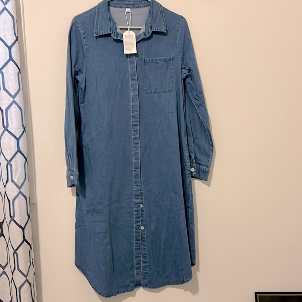 Chambray Dress NWT
